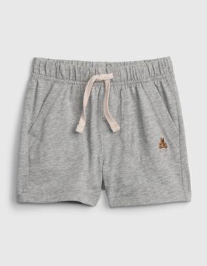 Baby Organic Cotton Mix and Match Pull-On Shorts beige