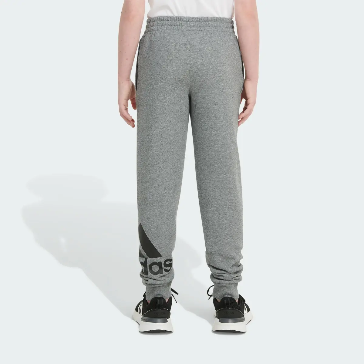 Adidas Elastic Waistband Essential 3-Stripe Fleece Jogger. 3