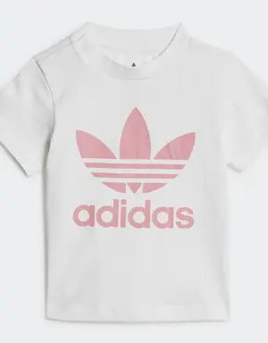 Adidas Trefoil Shorts Tee Set. 3 Adidas Trefoil Shorts Tee Set. 3