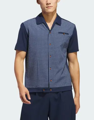 Adidas x Malbon Button Polo Shirt