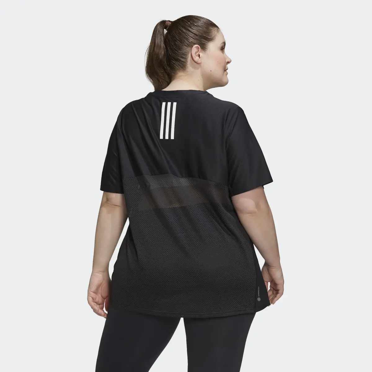 Adidas T-shirt Runner (Plus Size). 3