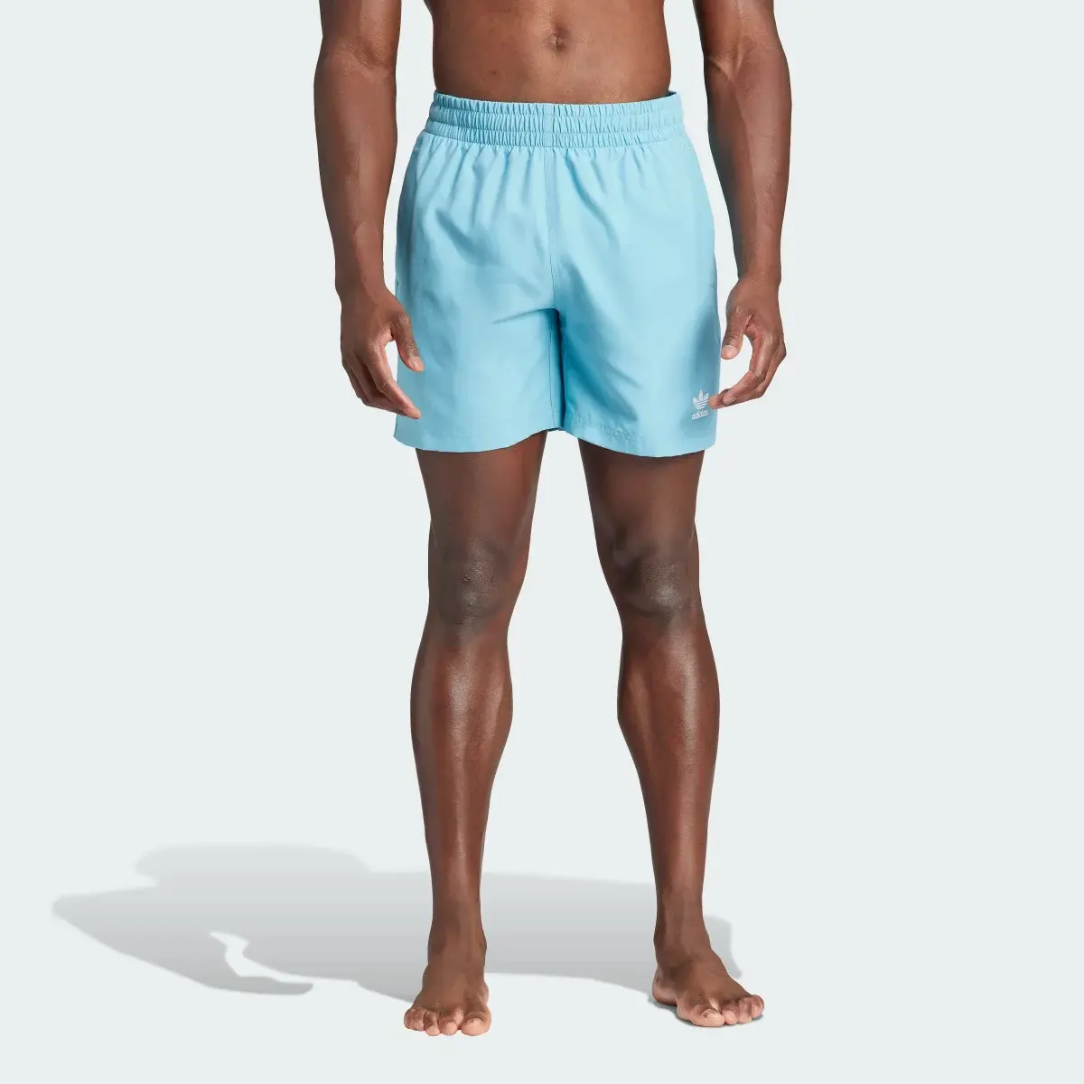 Adidas Originals Essentials Solid Swim Shorts. 1