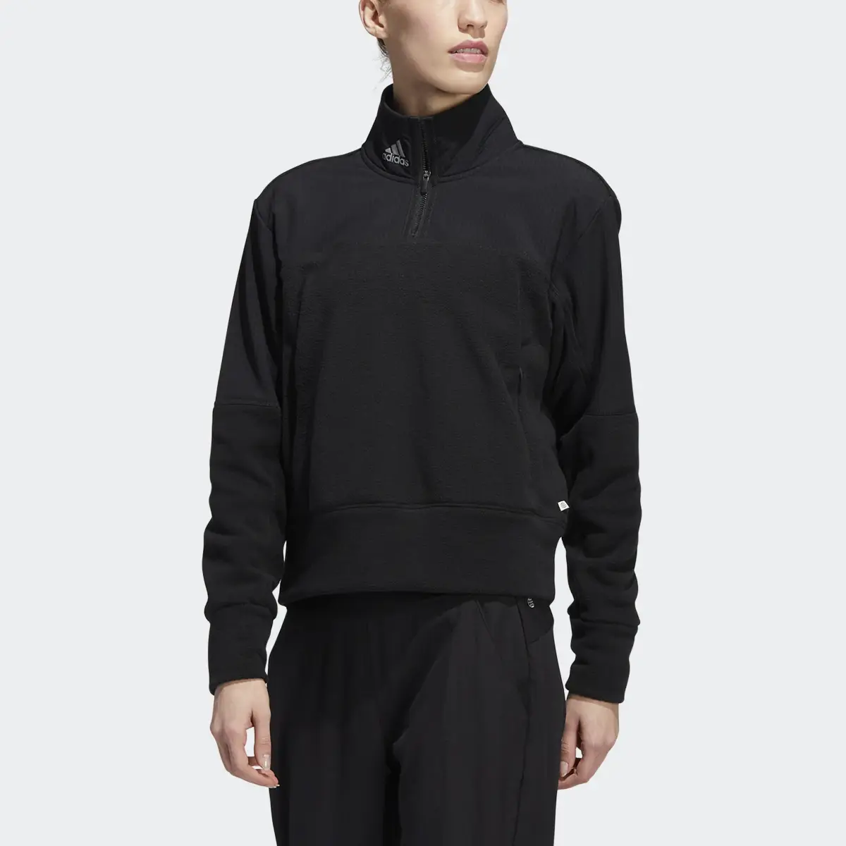 Adidas 1/4-Zip Fleece Jacket. 1