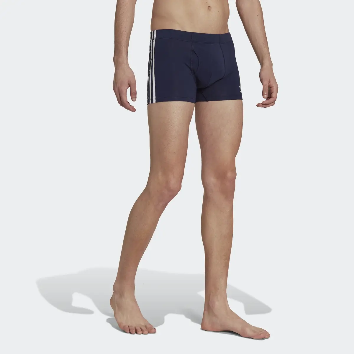 Adidas Comfort Flex Cotton 3-Stripes Trunk Briefs (3 pairs). 3