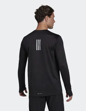 Adidas T-shirt Own the Run Long Sleeve. 3 Adidas T-shirt Own the Run Long Sleeve. 3