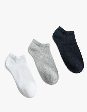 Basic Patik Çorap Seti 3'lü