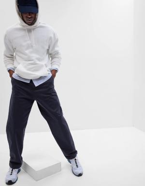 Modern Khakis in Baggy Fit with GapFlex blue