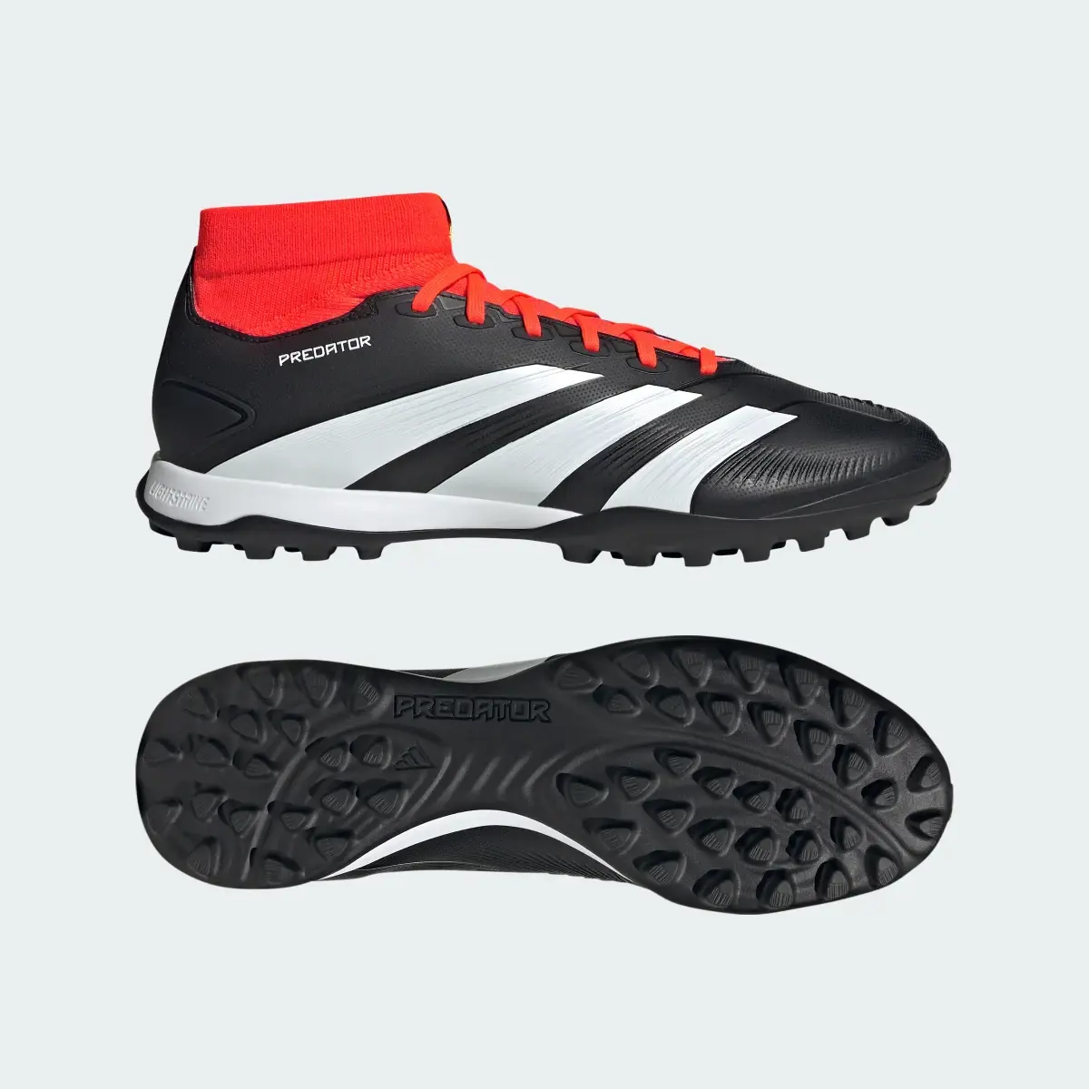 Adidas Predator 24 League Turf Soccer Shoes. 1