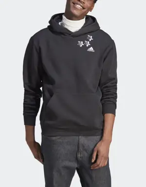 Adidas Sweat-shirt à capuche molleton Scribble
