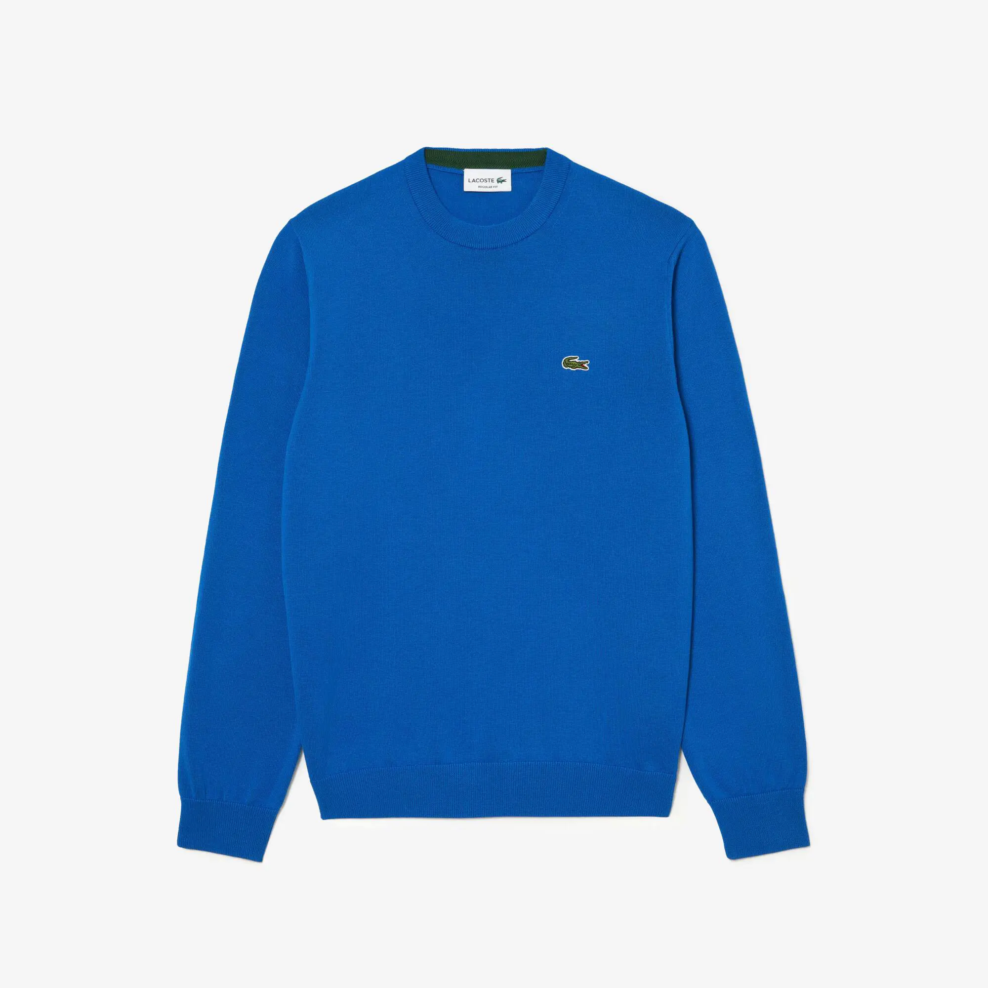 Lacoste Pullover da uomo con collo rotondo in cotone organico. 2