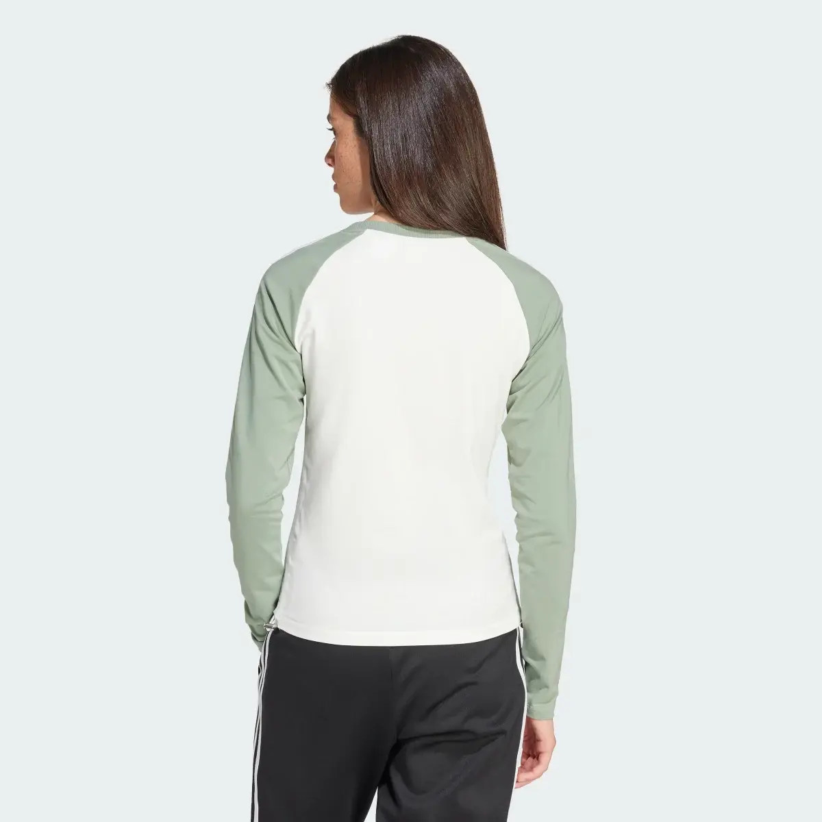 Adidas Slim Fit Long Sleeve Long-Sleeve Top. 3