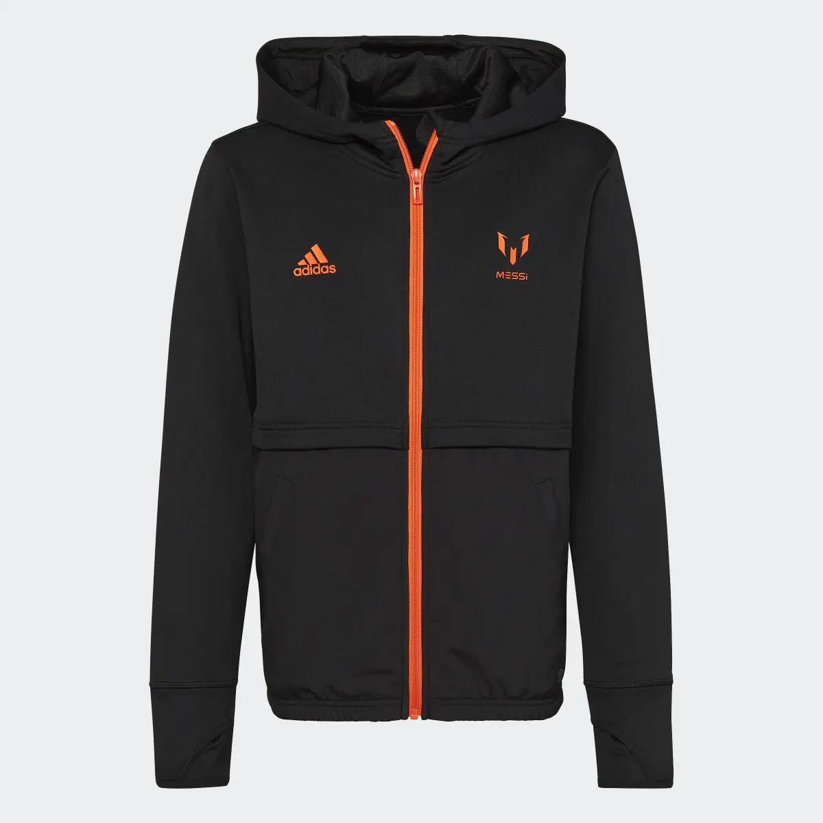 Adidas Messi Full-Zip Hoodie. 1