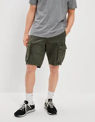 American Eagle Flex 10" Lived-In Cargo Short. 1