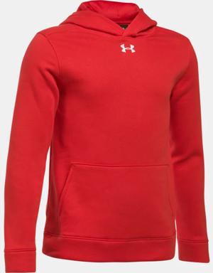 Boys' UA Hustle Fleece Hoodie