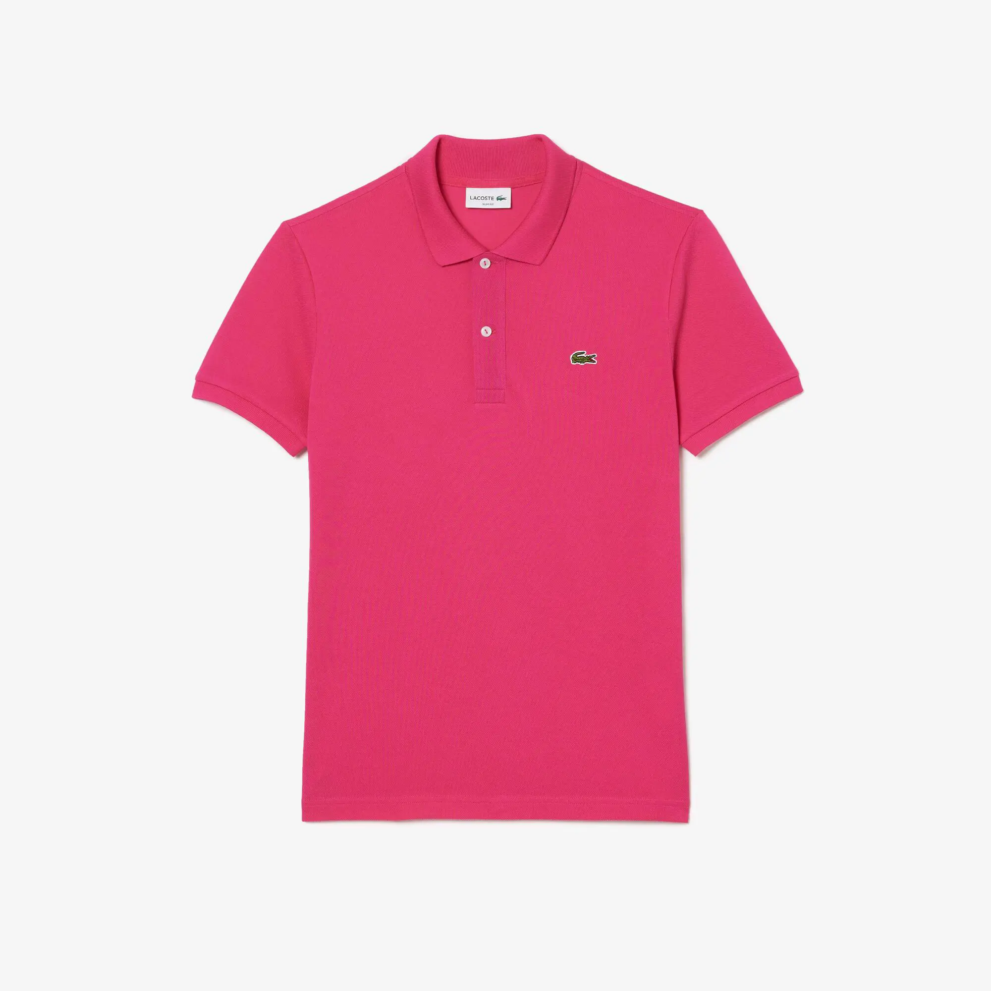 Lacoste Men's Original L.12.12 Slim Fit Petit Piqué Cotton Polo. 2 Lacoste Men's Original L.12.12 Slim Fit Petit Piqué Cotton Polo. 2