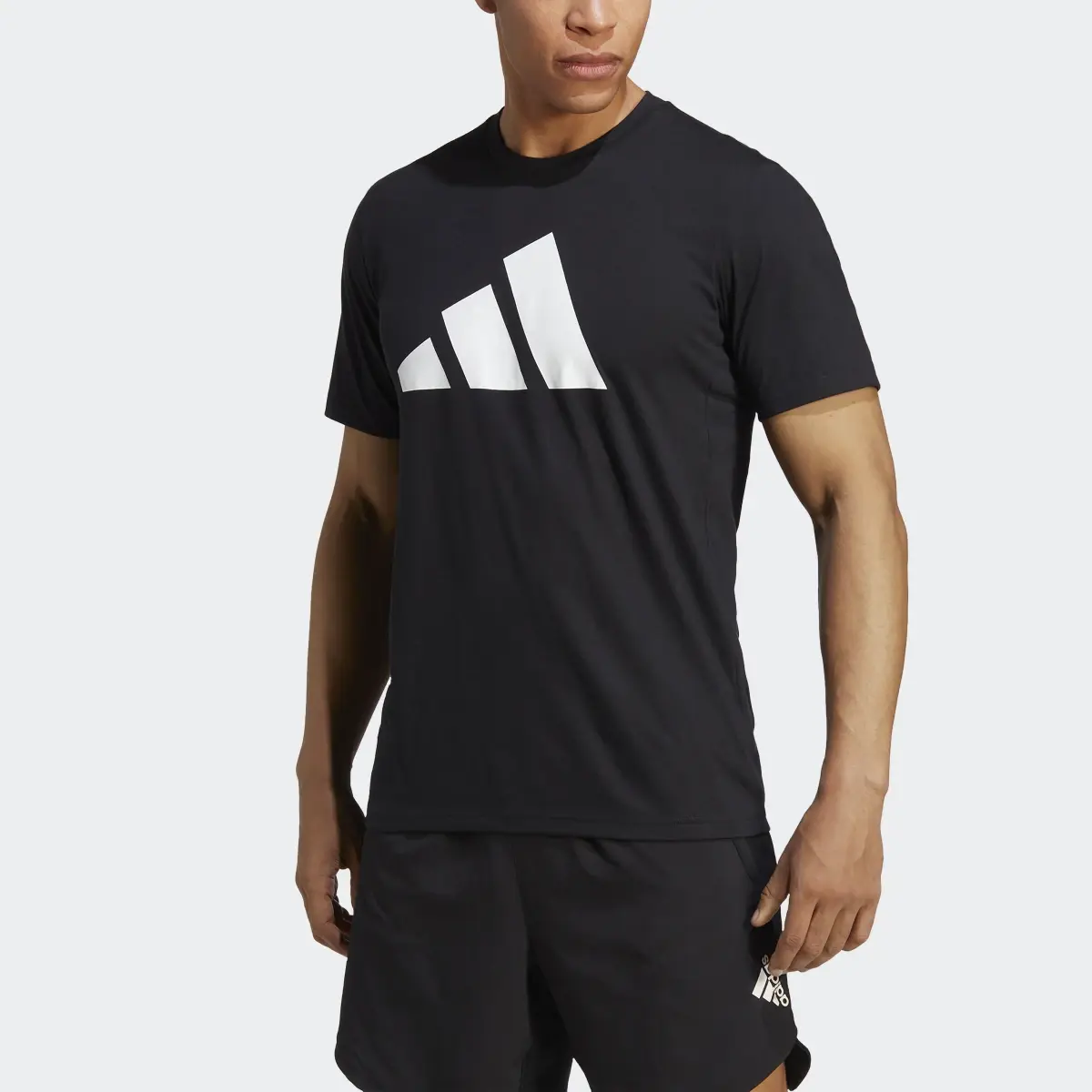 Adidas T-shirt da allenamento Train Essentials Feelready Logo. 1