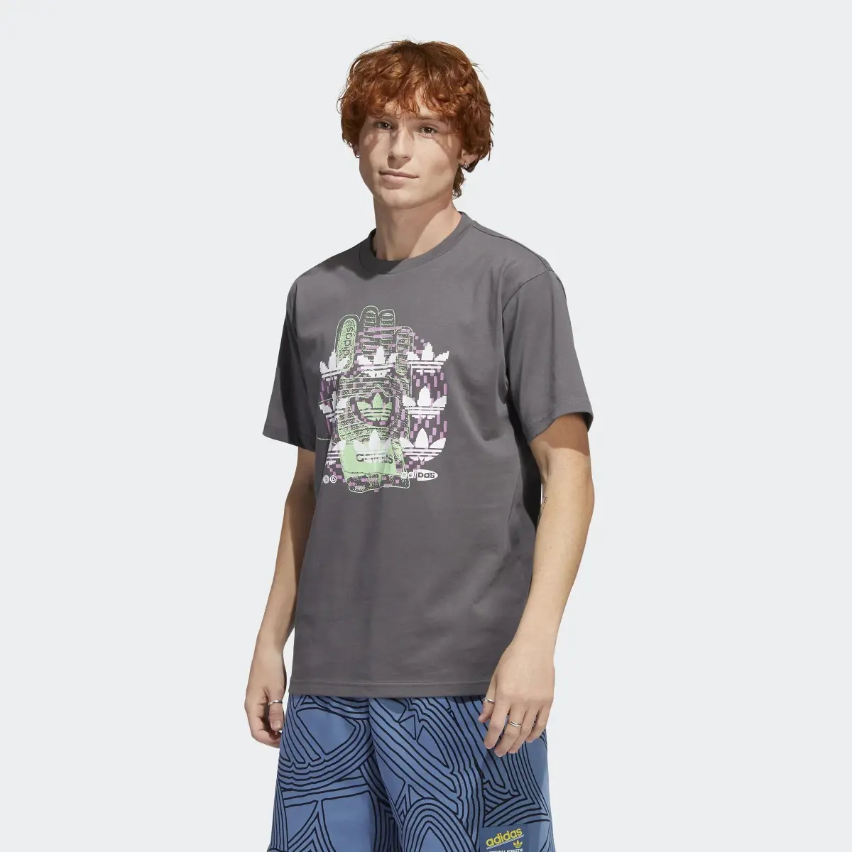 Adidas Hypersport Multi Trefoil T-Shirt. 2