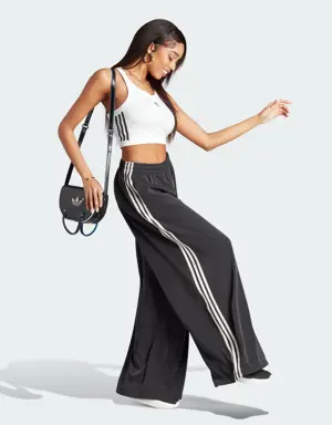 Adidas Blue Version Wide Leg Satin Pants. 3 Adidas Blue Version Wide Leg Satin Pants. 3