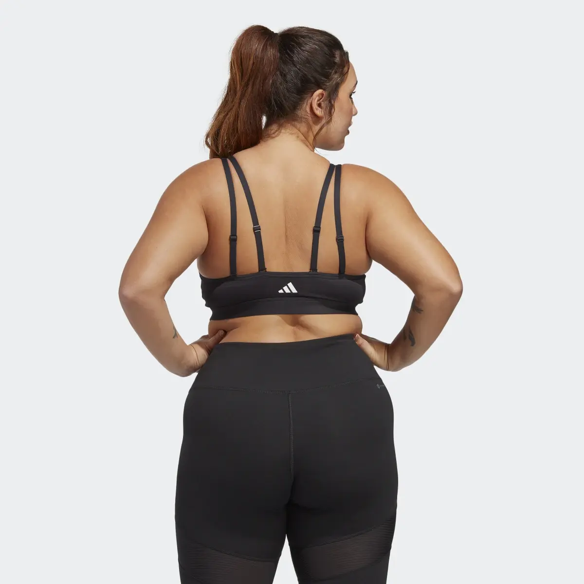 Adidas Training Light-Support Bra (Plus Size). 3