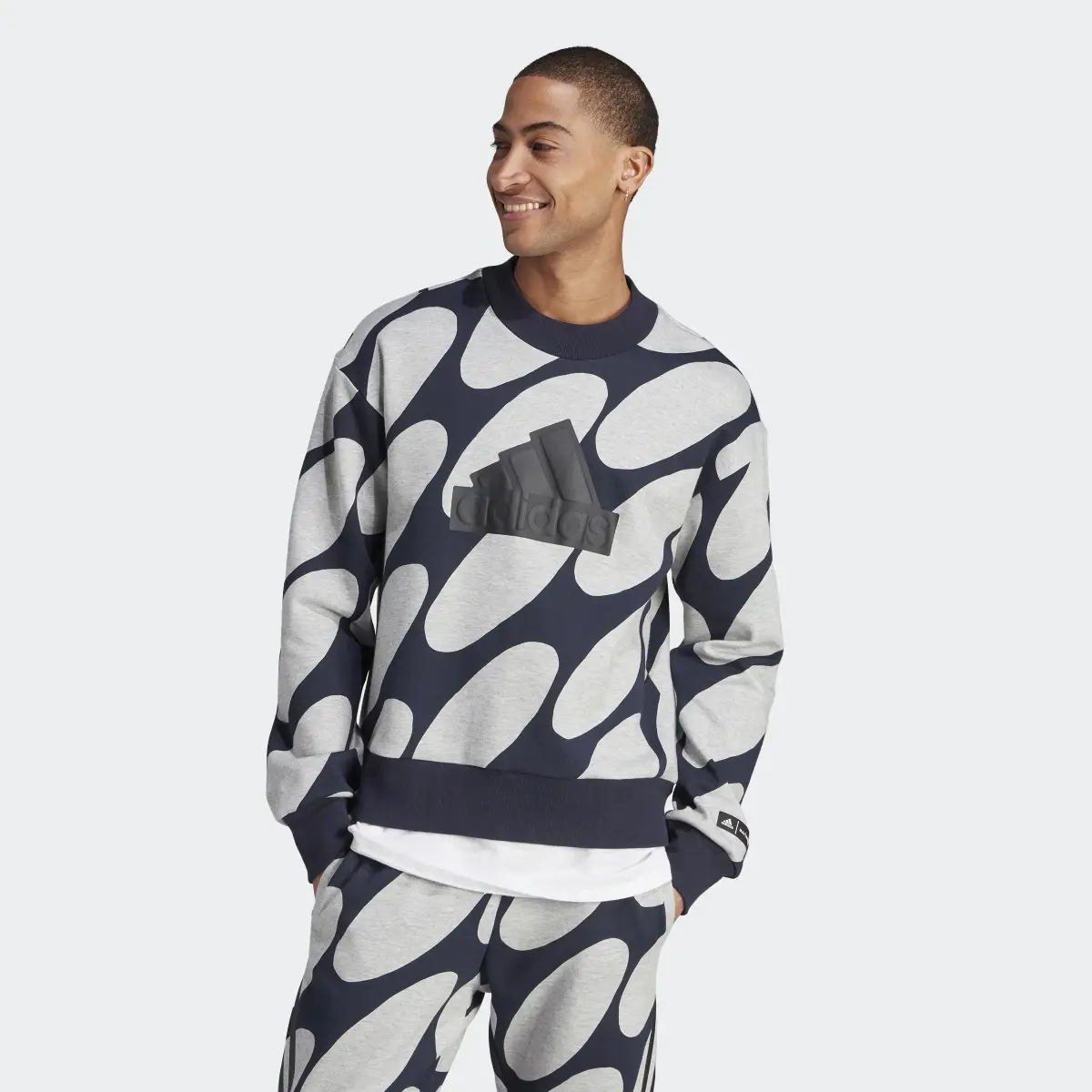 Adidas Sudadera Marimekko Sportswear Future Icons 3 Franjas. 2