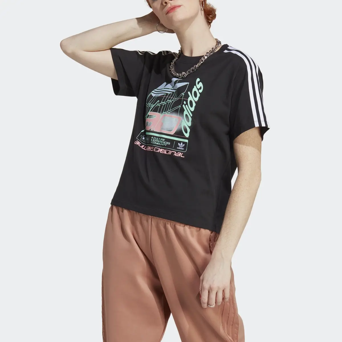 Adidas Playera Estampada. 1