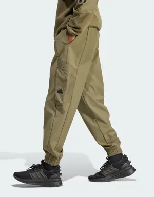 City Escape Cargo Tracksuit Bottoms