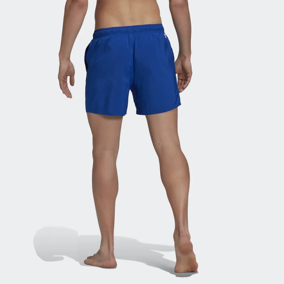 Adidas Short Length Solid Swim Shorts. 2