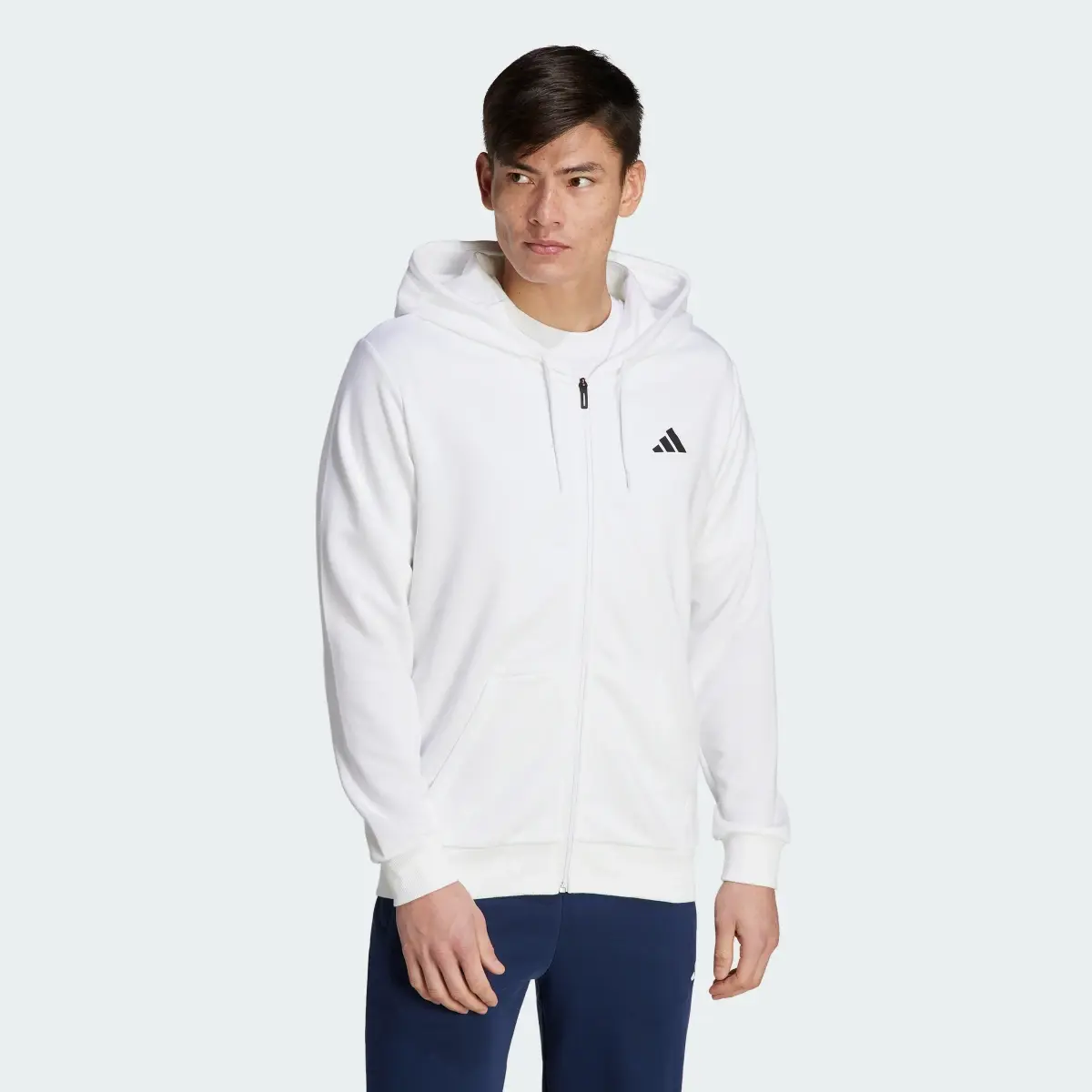 Adidas Club Teamwear Full-Zip Tennis Hoodie. 2