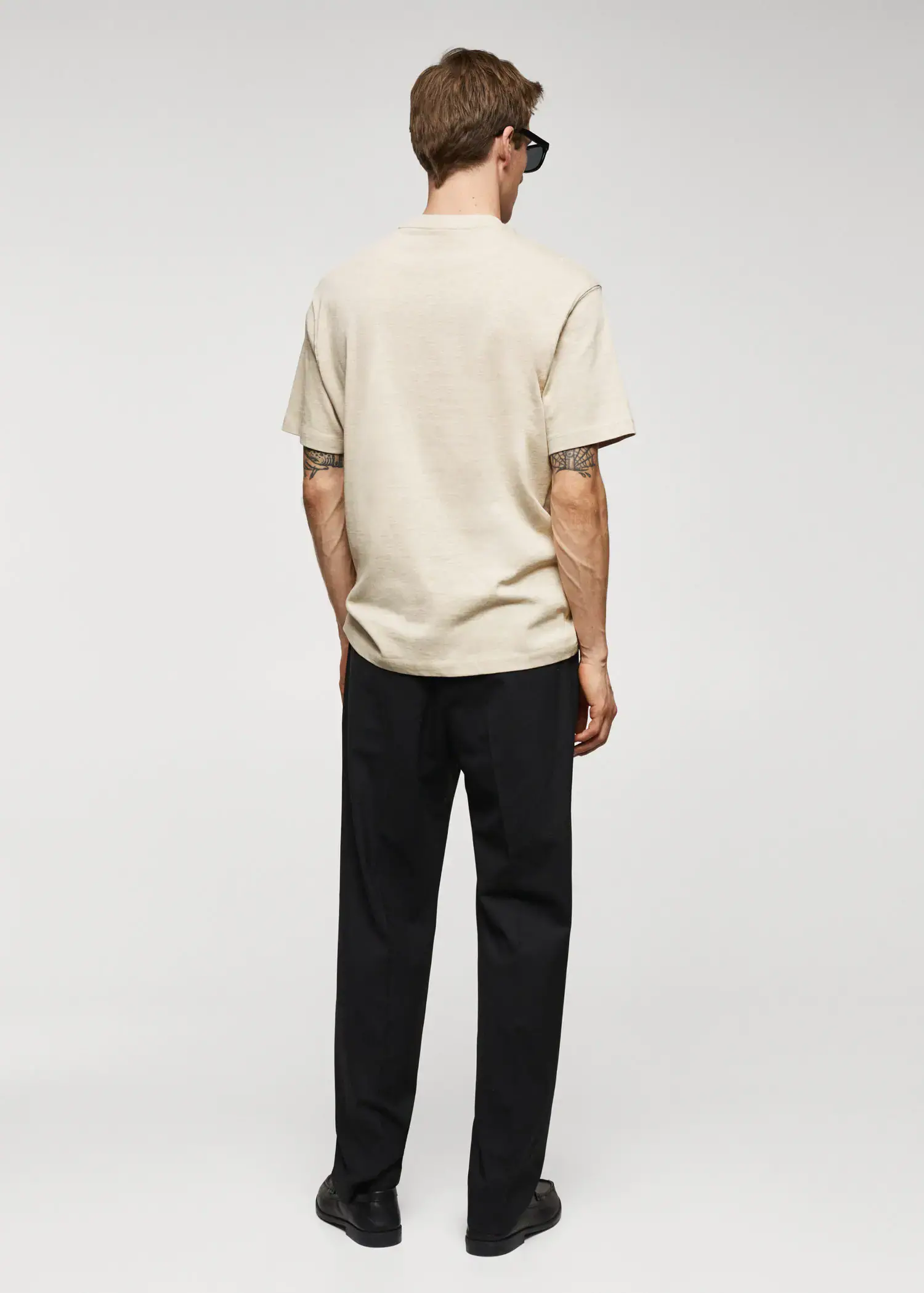 Mango Maglietta basic 100% cotone relaxed-fit. 3