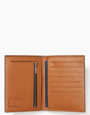 Jack Spade Pebbled Leather Travel Wallet