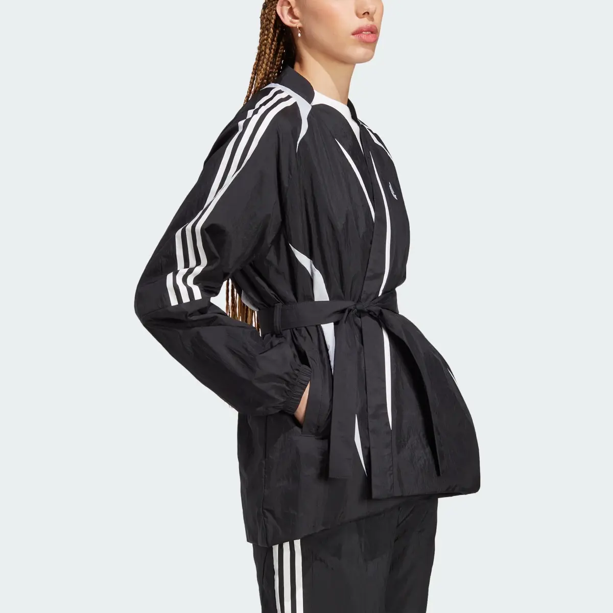 Adidas Veste de survêtement toile. 1