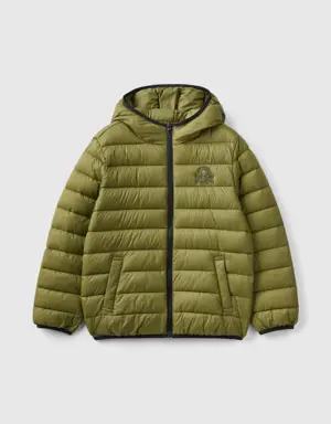 padded jacket with hood