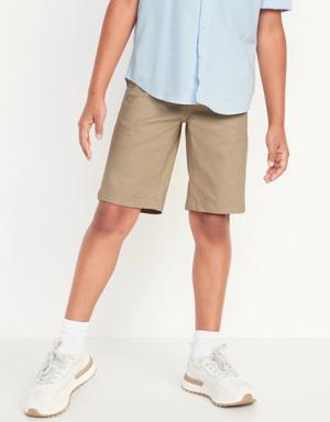 Twill Shorts for Boys (At Knee) beige