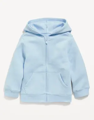 Unisex Fleece Zip Hoodie for Toddler blue