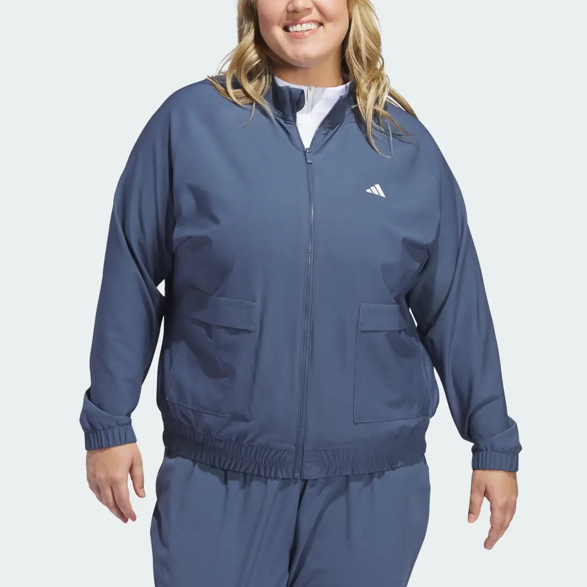 Adidas Women's Ultimate365 Novelty Jacket (Plus Size). 1