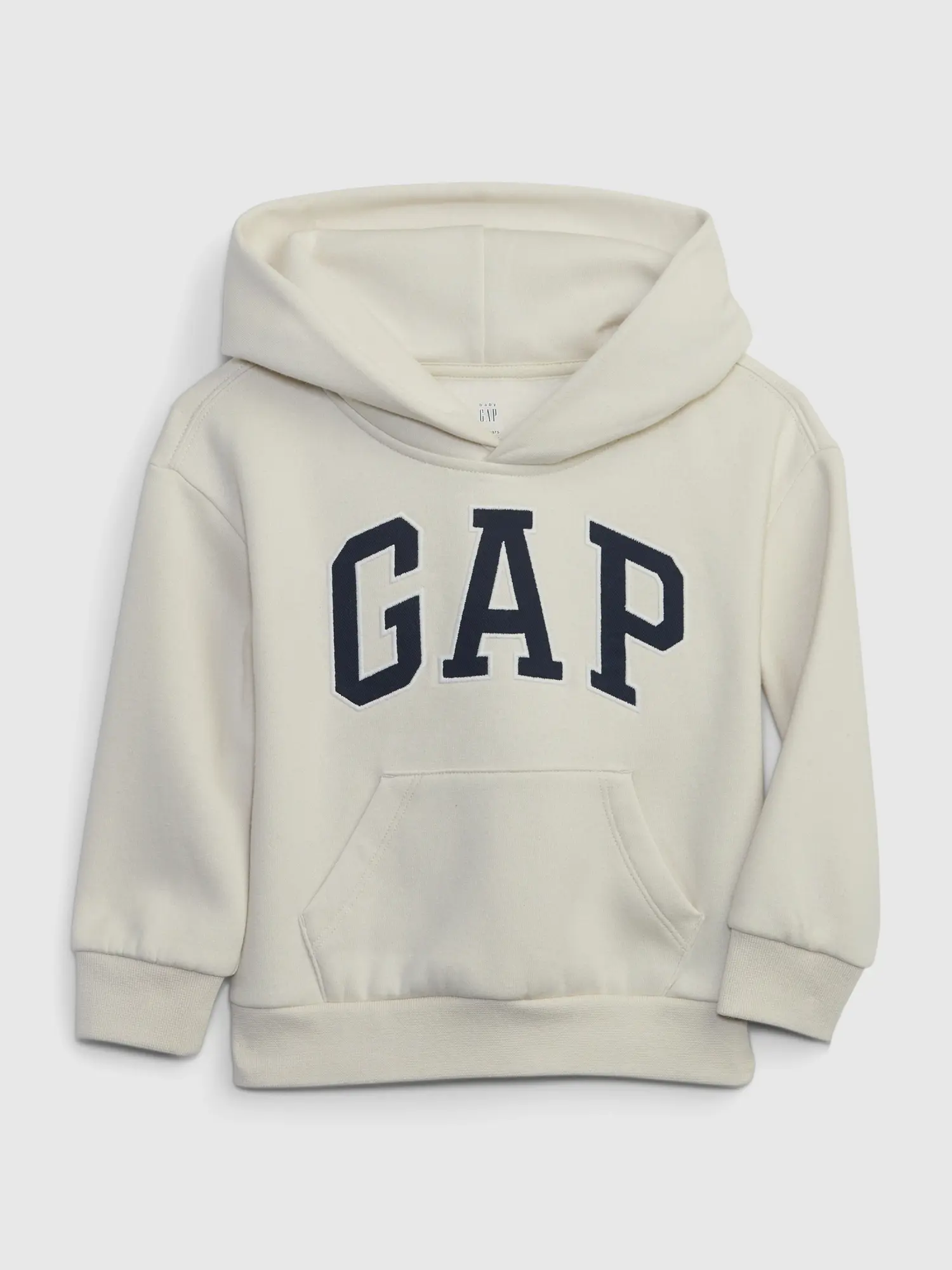 Gap Toddler Gap Arch Logo Hoodie gray. 1