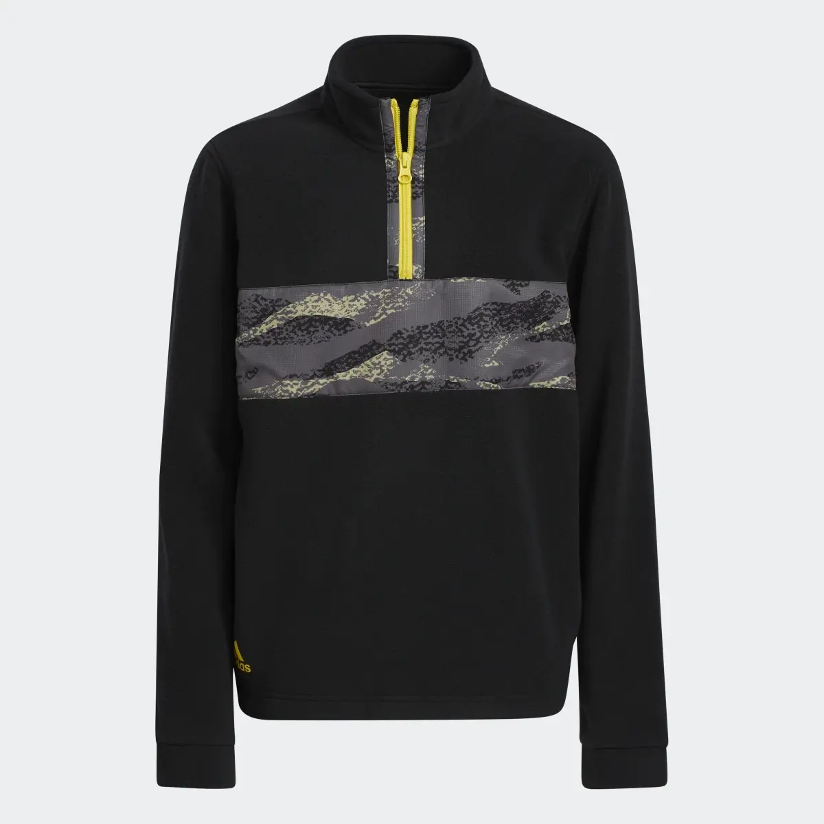 Adidas Print Block Golf Pullover. 1