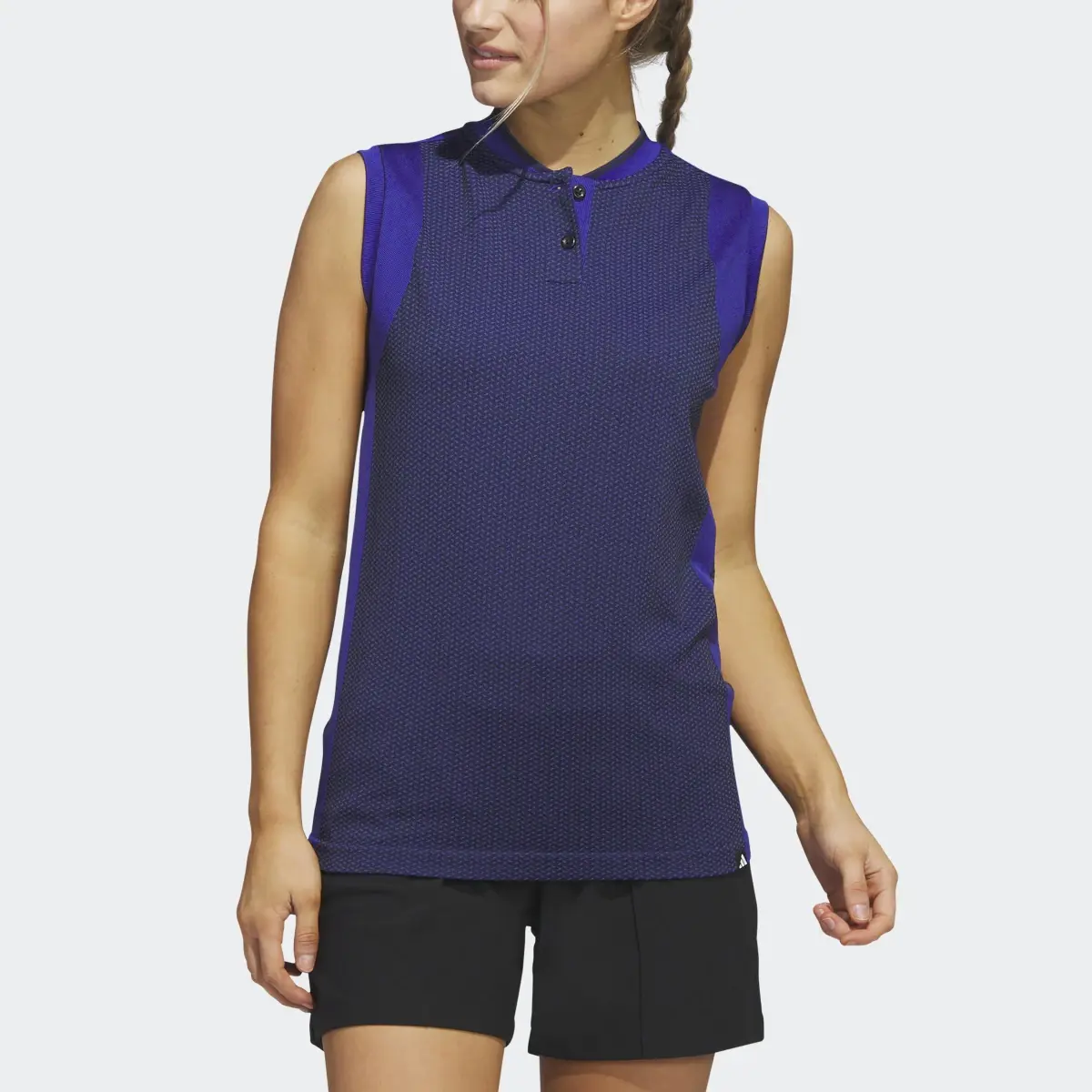 Adidas Polo Ultimate365 Tour Sleeveless Primeknit. 1