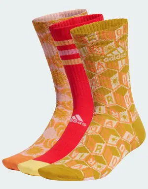 Adidas FARM Rio Crew Socks 3 Pairs