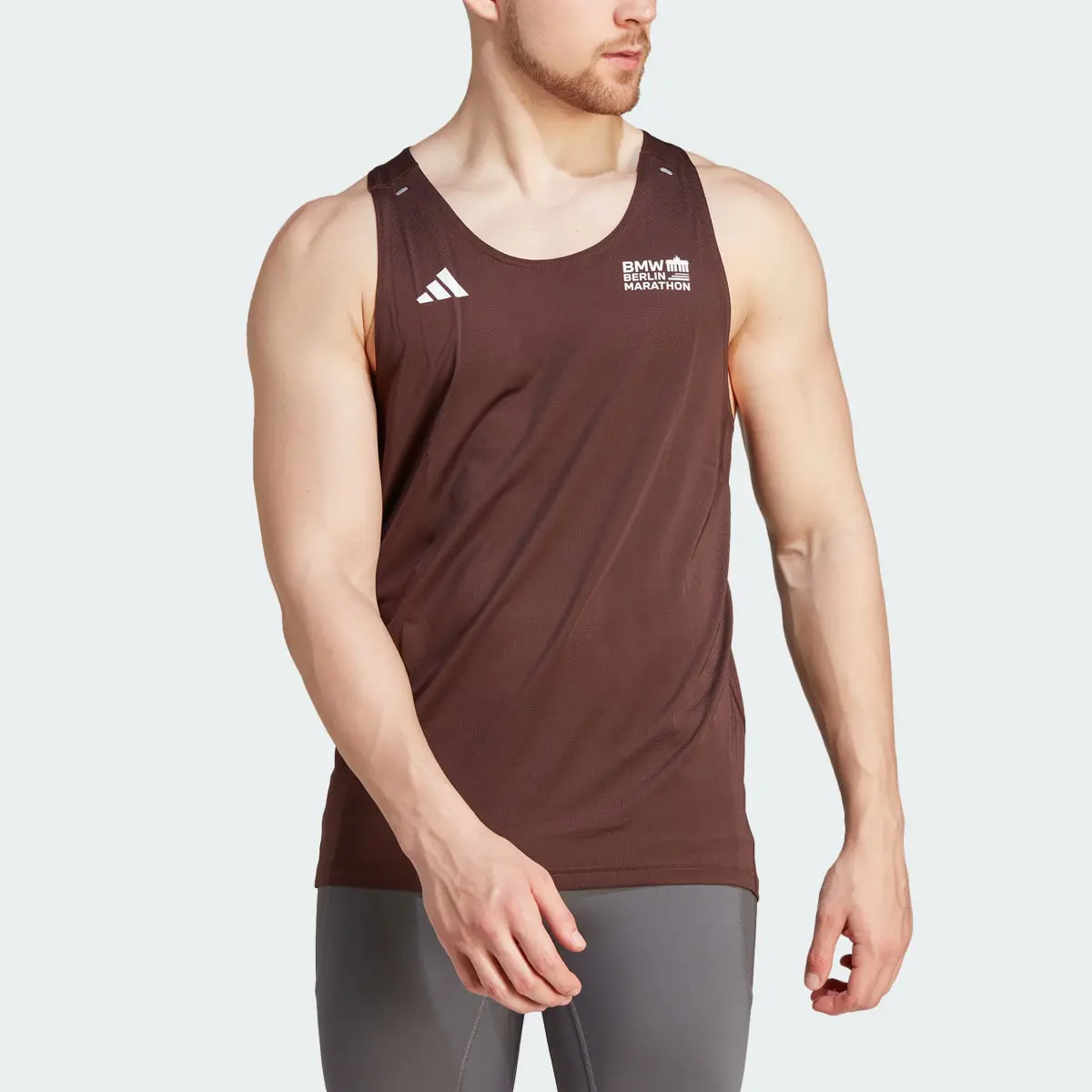 Adidas Camisola de Mangas Cavas da BMW BERLIN-MARATHON 2023. 1