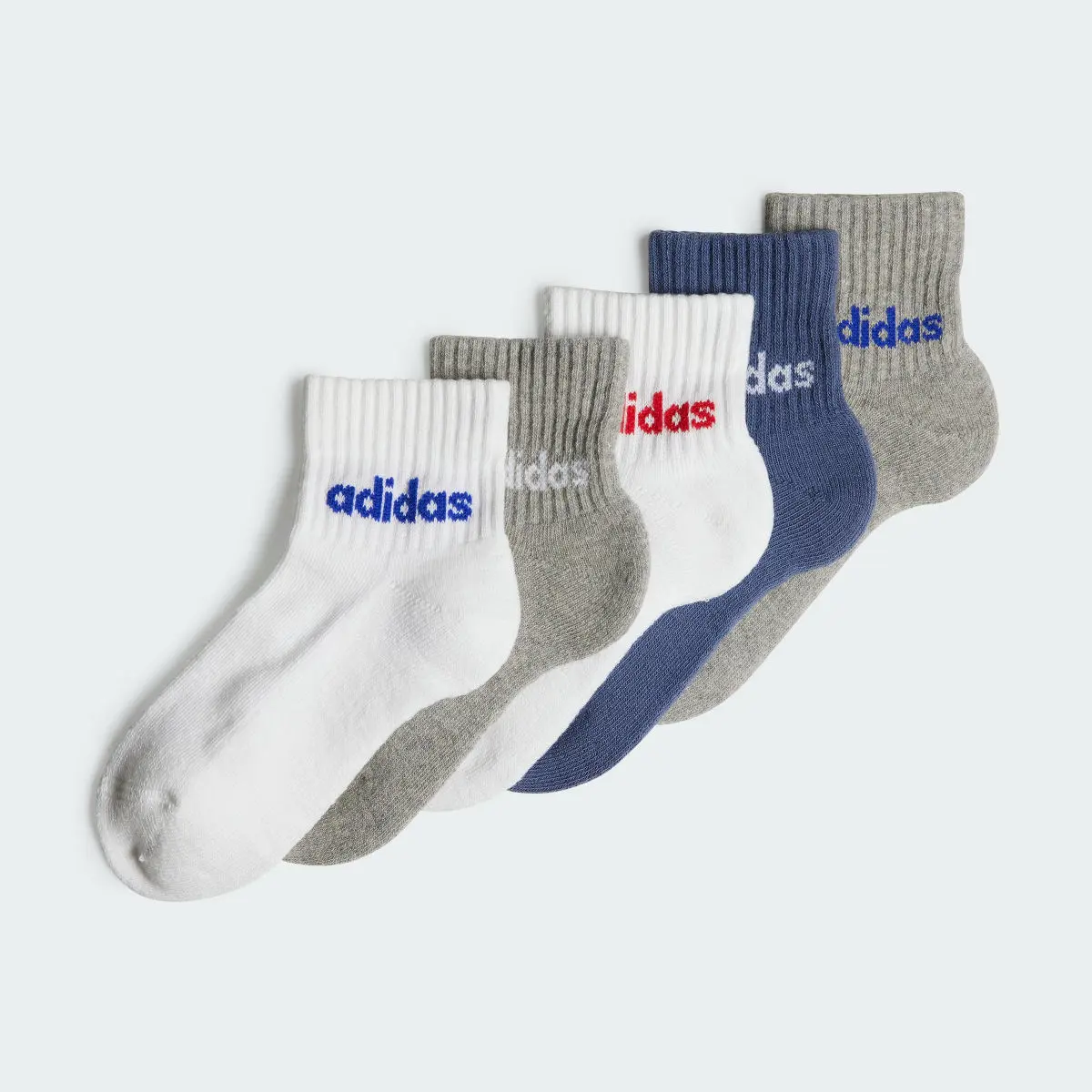 Adidas Socquettes Linear (5 paires) Enfants. 2