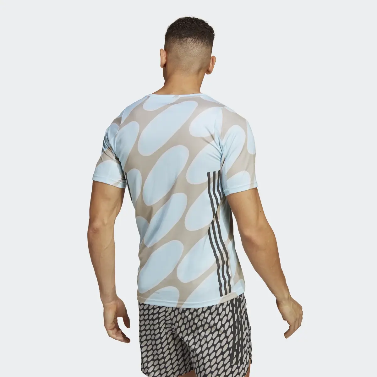 Adidas Playera Run Icons adidas x Marimekko 3 Franjas. 3