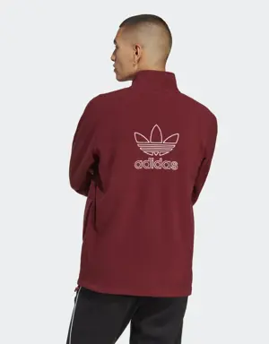 Adidas Giacca adicolor Classics Trefoil Teddy Fleece. 3 Adidas Giacca adicolor Classics Trefoil Teddy Fleece. 3
