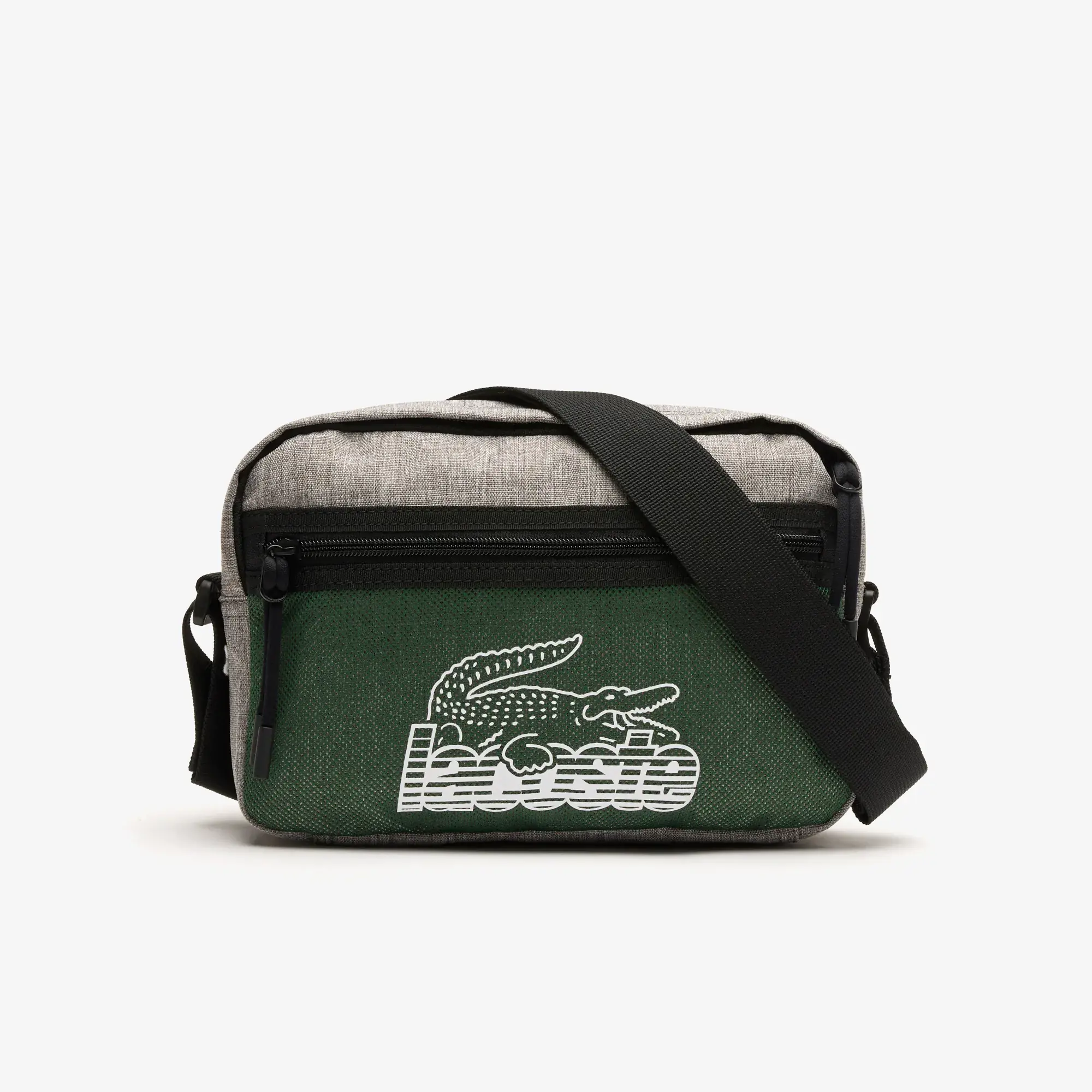 Lacoste Men’s Neocroc Contrast Print Shoulder Bag. 1