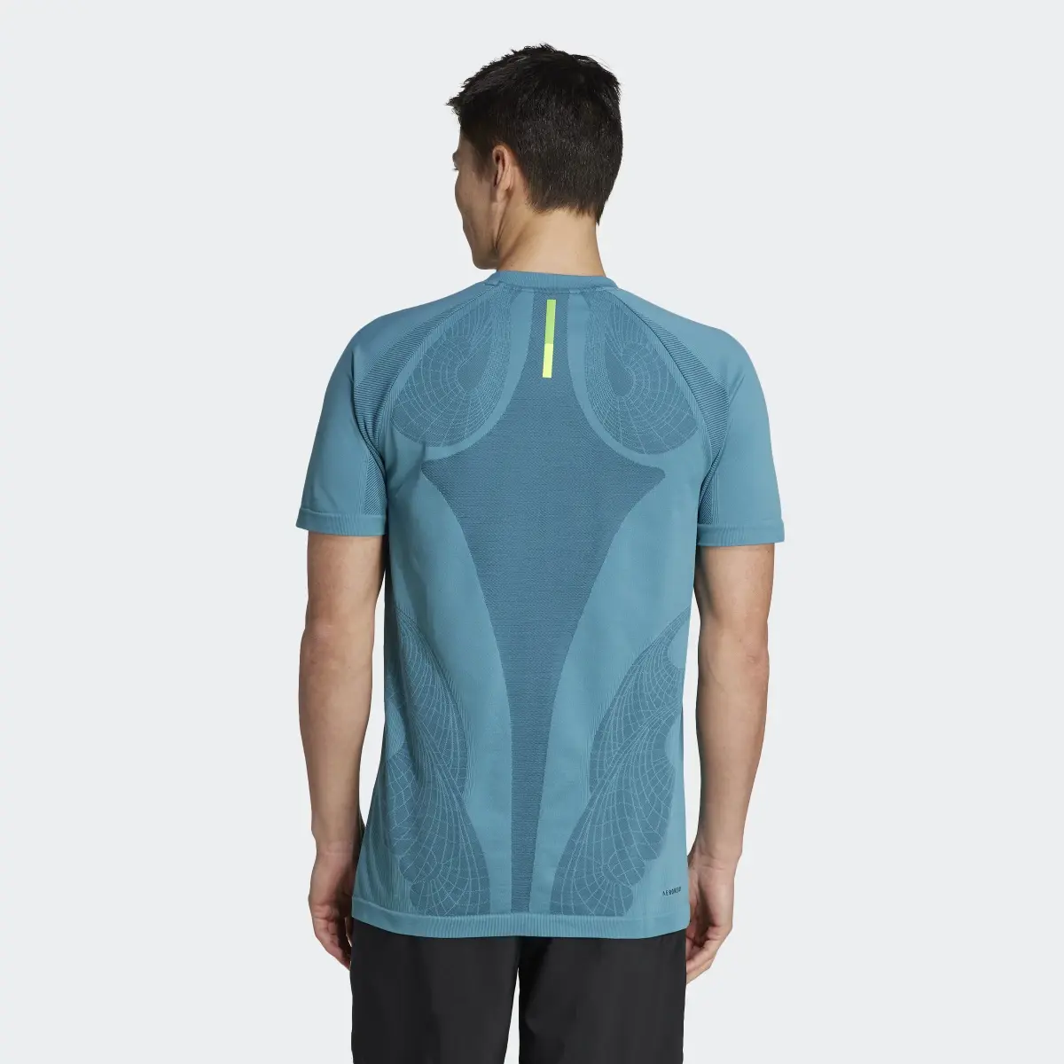 Adidas AEROREADY Pro Seamless Tennis Tee. 3