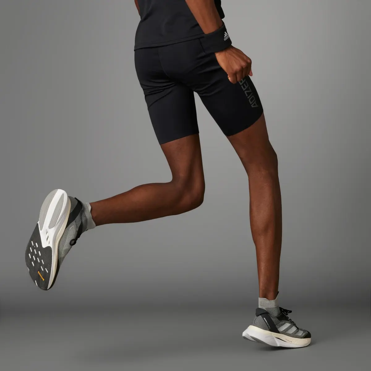 Adidas Adizero Running Short Leggings. 2