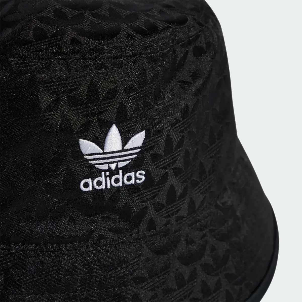 Adidas Trefoil Monogram Jacquard Bucket Hat. 3