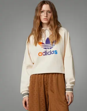 Adidas Adicolor 70s Cropped Hoodie