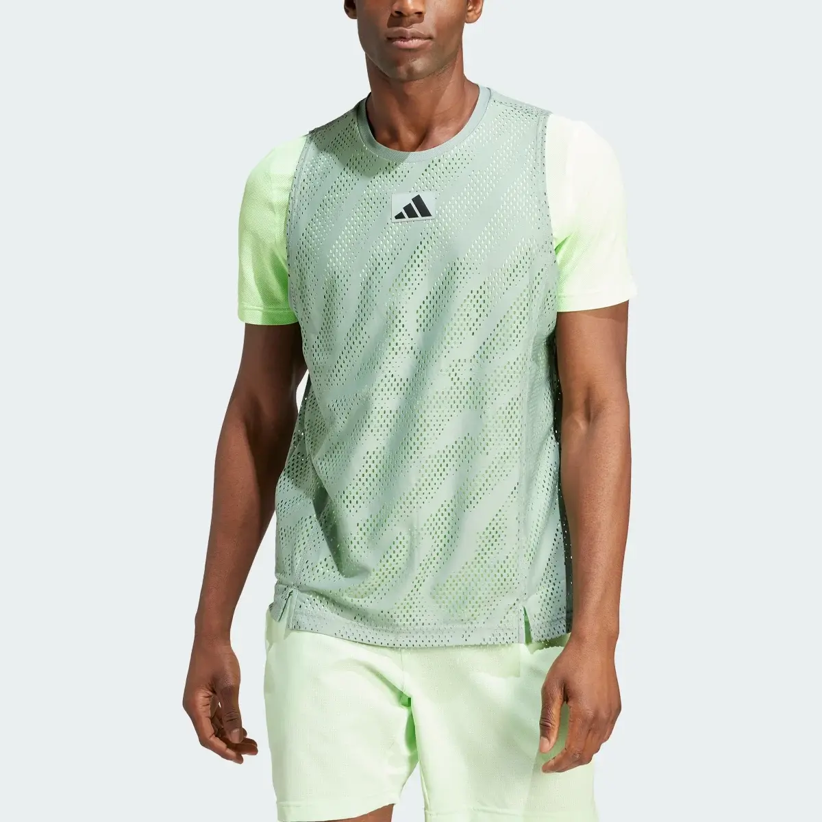 Adidas T-shirt da tennis Pro Layering. 1