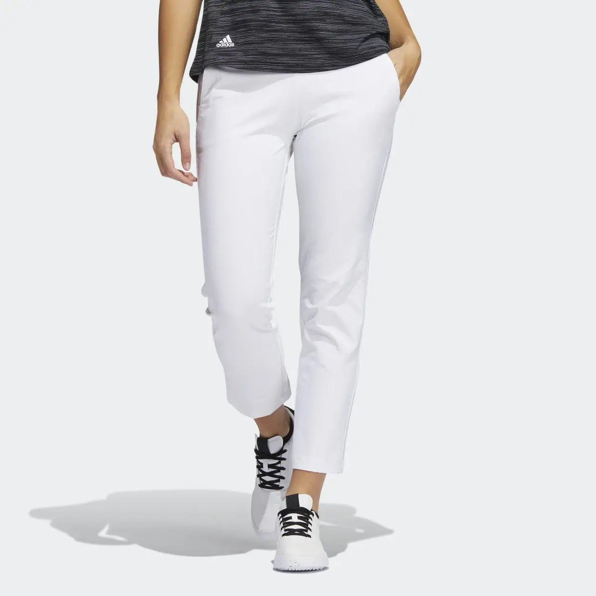 Adidas Pull-On Ankle Pants. 1